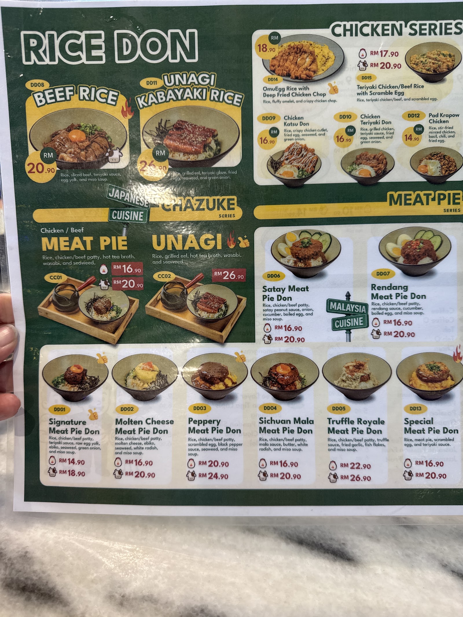 Kawan Place Sri Petaling 菜单